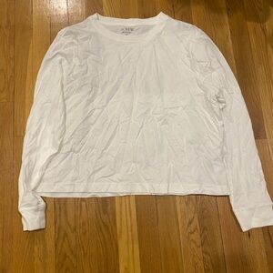 J. Crew Vintage Jersey White Shirt